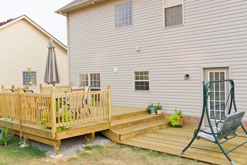 Backyard Deck Installation
