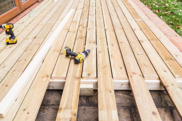 Cost of Damaged Deck Boards Repair in Frankfort