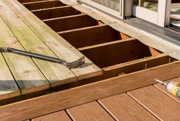 Cost of Old Deck Repair in Frankfort
