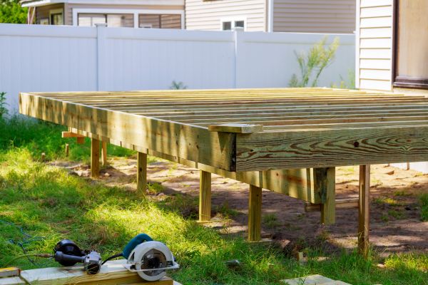 Cost of Elevated Deck Installation in Frankfort