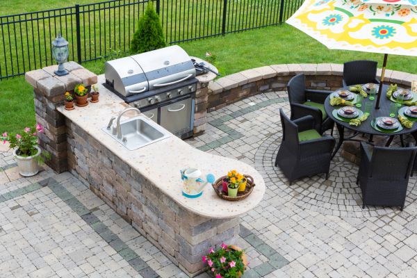 Outdoor Kitchen Construction