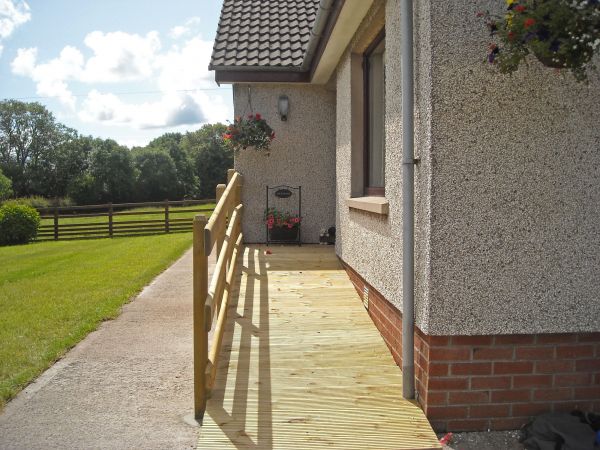 Cost of Hardwood Ramp Installation in Frankfort