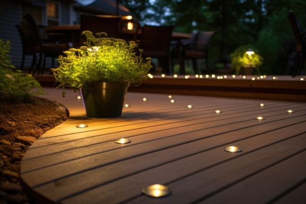 Cost of Ground Level Deck Construction in Frankfort